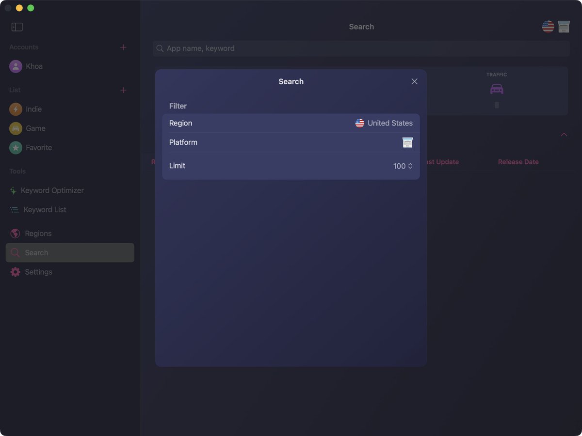 ShipmunkApp's tweet photo. @yowdyyowdy @onmyway133 @MacPosture Have you selected Mac platform? You can click on the top right icon to change region and platform https://t.co/CY7Hgjd61L