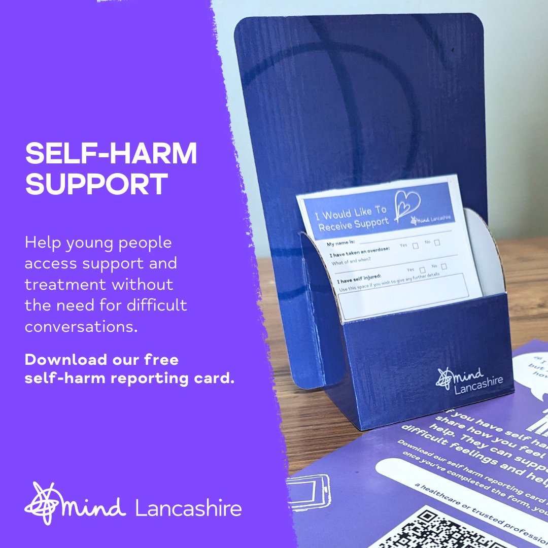 To see how your school or organisation can utilise our #SelfHarmReportCards please visit ow.ly/R4kZ50QwTls
.
#SelfHarmSupport #SocialWorker #ChildCounsellor #YouthWorker #HealthCareWorker #SupportSeeking #ChildMentalHealth