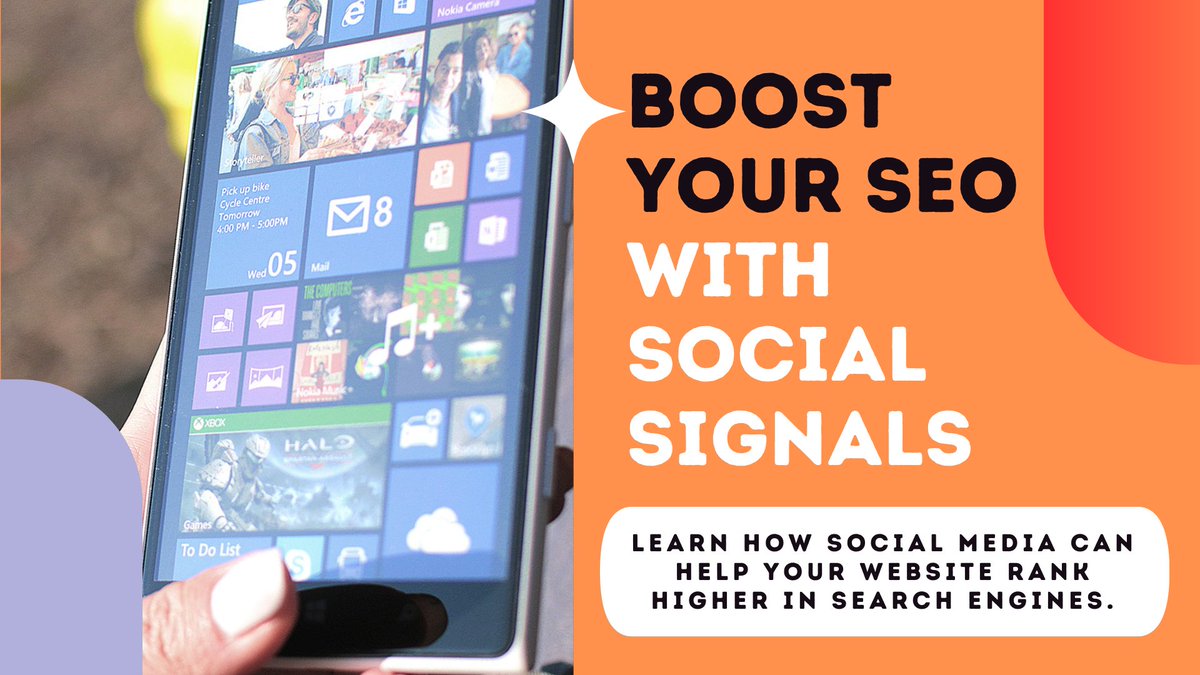 Did you know? Social signals (likes, shares, comments) play an important role in boosting your website's SEO.  🌐 Engage your audience, foster connections, and watch your rankings soar!  🚀 Let's amplify your online presence together! 💬  
#SEO #SocialSignals #DigitalMarketing
