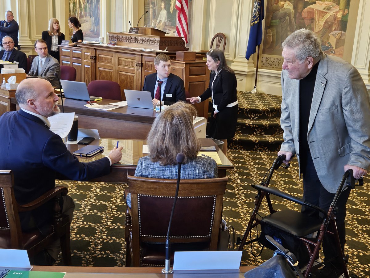 The New Hampshire Senate had a productive Session today. Tune in next Thursday for the next Session Day: youtube.com/@NewHampshireS… #NHPolitics