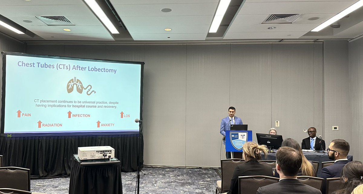 Nikhil Shah, MD (@nikhilshah_md) on Twitter photo Do patient or operative factors affect chest tube duration after congenital lobectomy? Or are we are own worst enemies? 🫁🔪
We must revise postop workflows & stick to them‼️ Time to retire the suction-waterseal dance 💨🩻
#ASC2024 <a href="/perrone_erin/">Erin Perrone</a> <a href="/ElizabethSpeck/">Elizabeth Speck</a> <a href="/SamirGadepalli/">Samir Gadepalli</a> Do patient or operative factors affect chest tube duration after congenital lobectomy? Or are we are own worst enemies? 🫁🔪
We must revise postop workflows & stick to them‼️ Time to retire the suction-waterseal dance 💨🩻
#ASC2024 <a href="/perrone_erin/">Erin Perrone</a> <a href="/ElizabethSpeck/">Elizabeth Speck</a> <a href="/SamirGadepalli/">Samir Gadepalli</a>