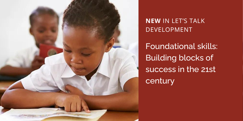 wb_research's tweet image. Why should universalizing #foundationalskills be a priority? In his new blog, @rafadehoyos argues that it can deliver significant productivity gains and reductions in poverty and income inequality in a single strategy.  
Find out how ➡️ wrld.bg/YjGg50QznoJ