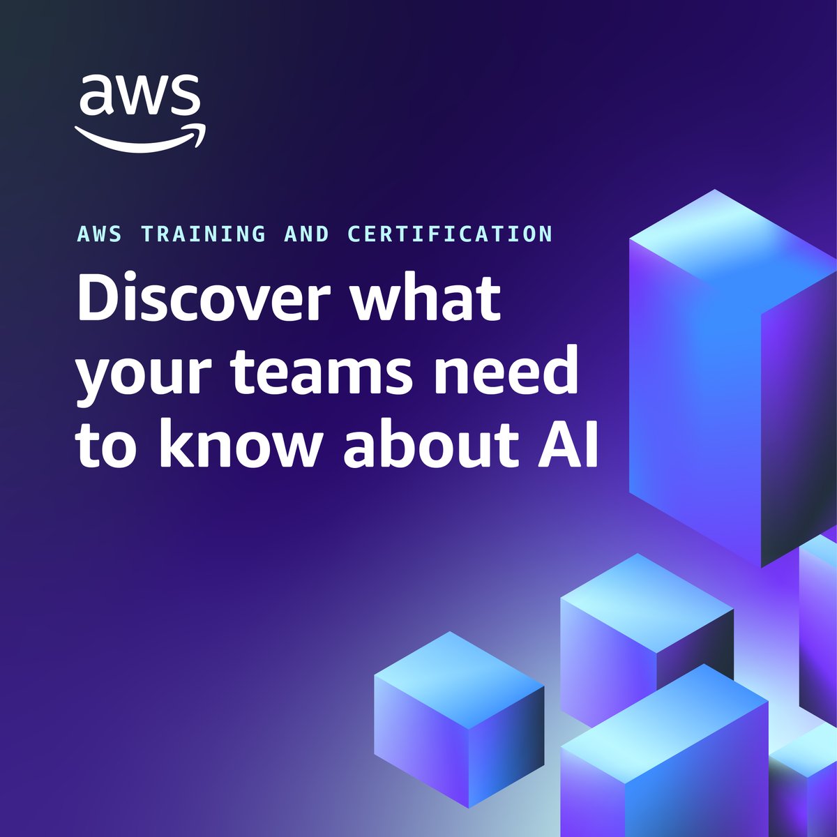 Curious about the impact of generative AI on your business? Dive into our 'Generative AI Resources for Business and Decision Makers' training hub to uncover its potential value! 🎓 go.aws/4869fET