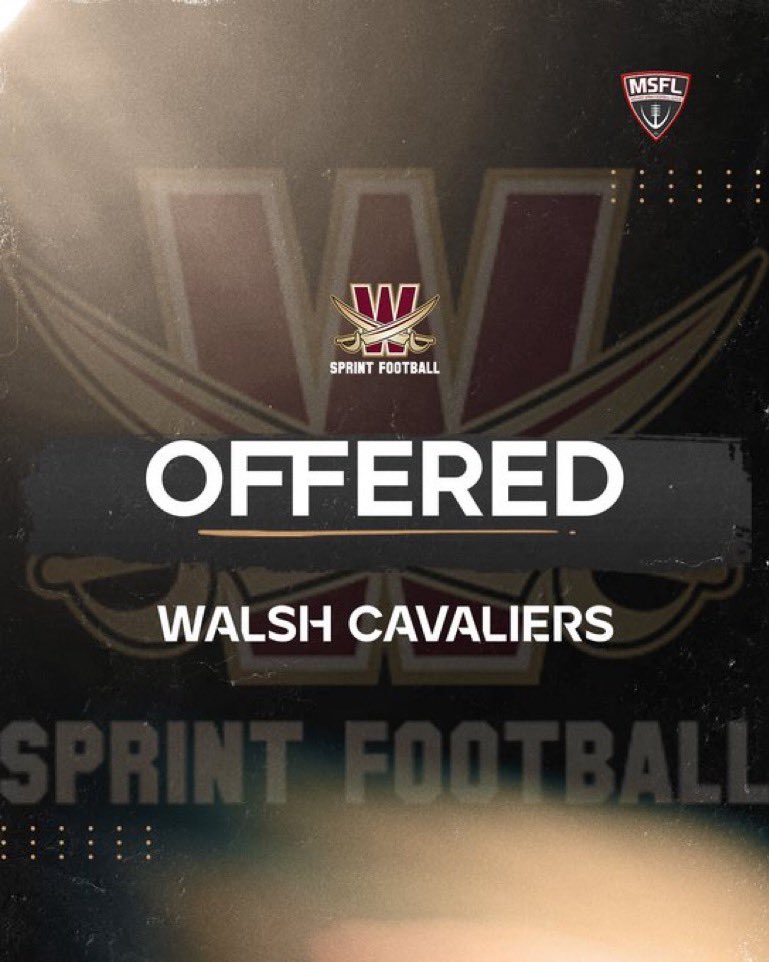 Kahlil hayden (@_kahlil_hayden) on Twitter photo I’m really Blessed to receive my 3rd offer from <a href="/WUTrenchCoach/">CoachCunningham99</a> <a href="/WalshSprintFB/">Walsh Sprint Football</a> #SwordsSharpMentality I’m really Blessed to receive my 3rd offer from <a href="/WUTrenchCoach/">CoachCunningham99</a> <a href="/WalshSprintFB/">Walsh Sprint Football</a> #SwordsSharpMentality