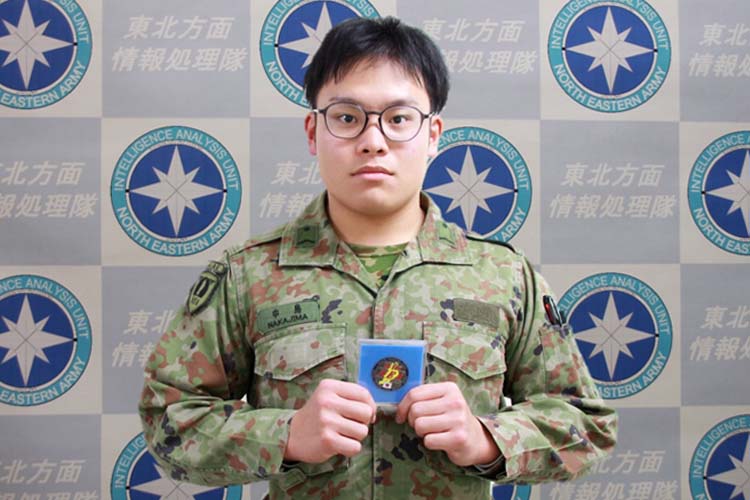 隊員紹介】 「自慢の隊員」東北方面情報処理隊 3等陸曹 中島 亮政の