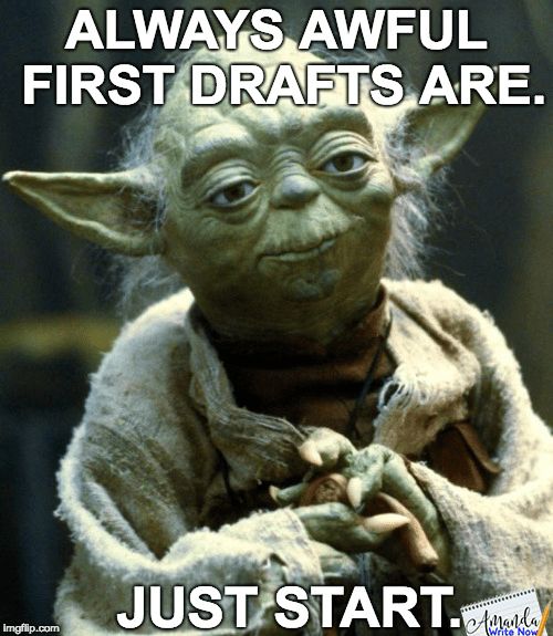 RWoodsFiction's tweet photo. Always awful first drafts are. π€
Just start. βοΈοΈ π
You can do it!
#writingccommunity #writerslife https://t.co/hc2CEnkfh4