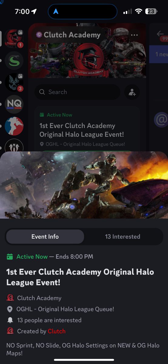 discord.gg/clutchacademy Join OG Halo League in Clutch Academy!