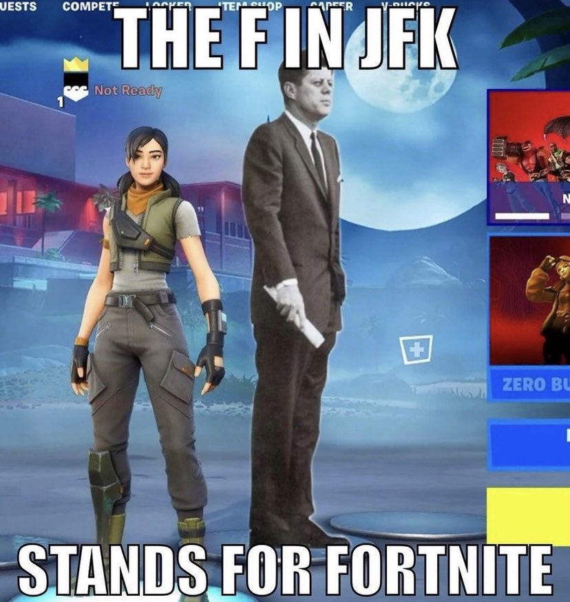 mossaby23's tweet photo. she fortnite on my john till i kennedy https://t.co/0nEcaxWF77