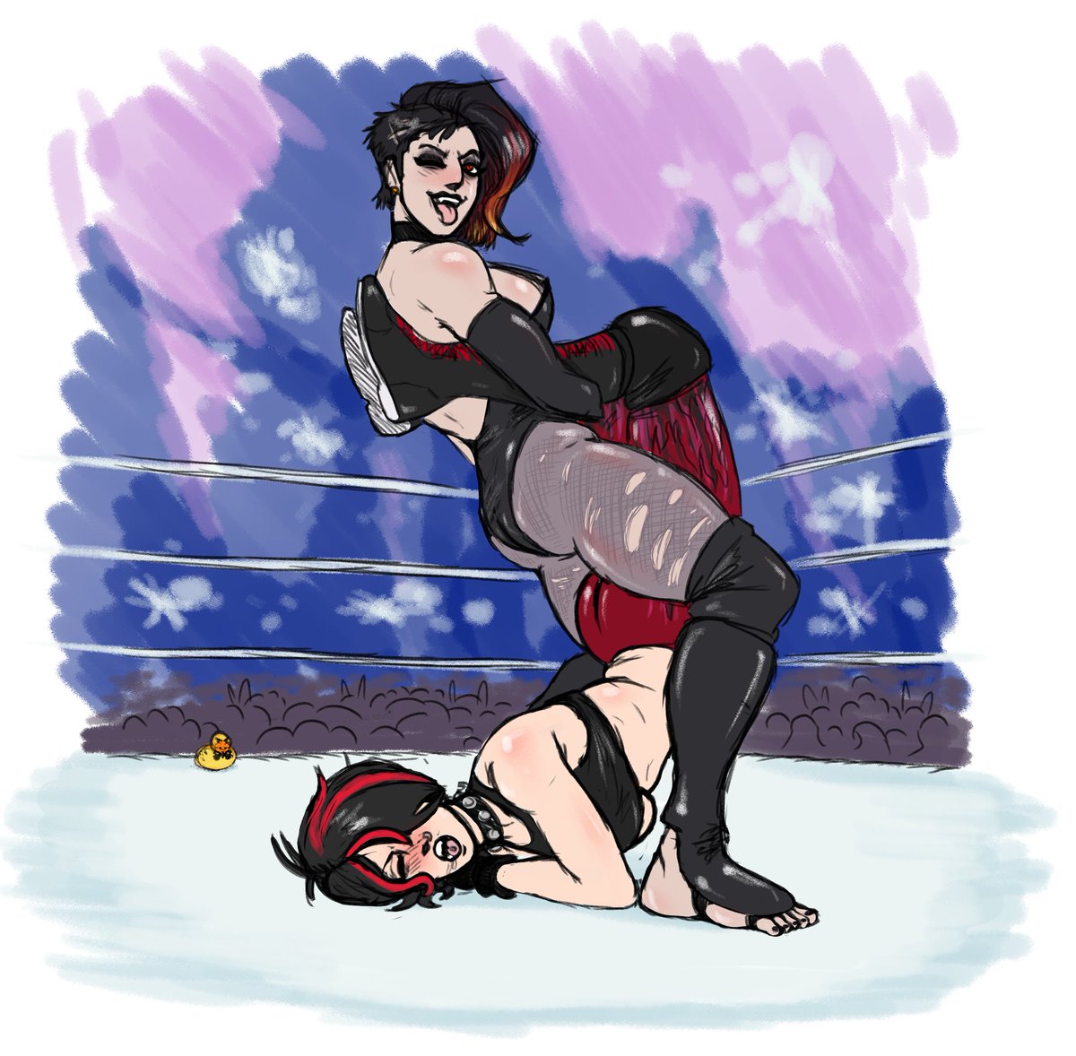 Luna Vs Amber Sketch!~

Amber: <a href="/ADarlingDucky/">Ducky Williams</a> 

Luna and art: <a href="/LuigiTheDuckN64/">Luigi-N64</a>