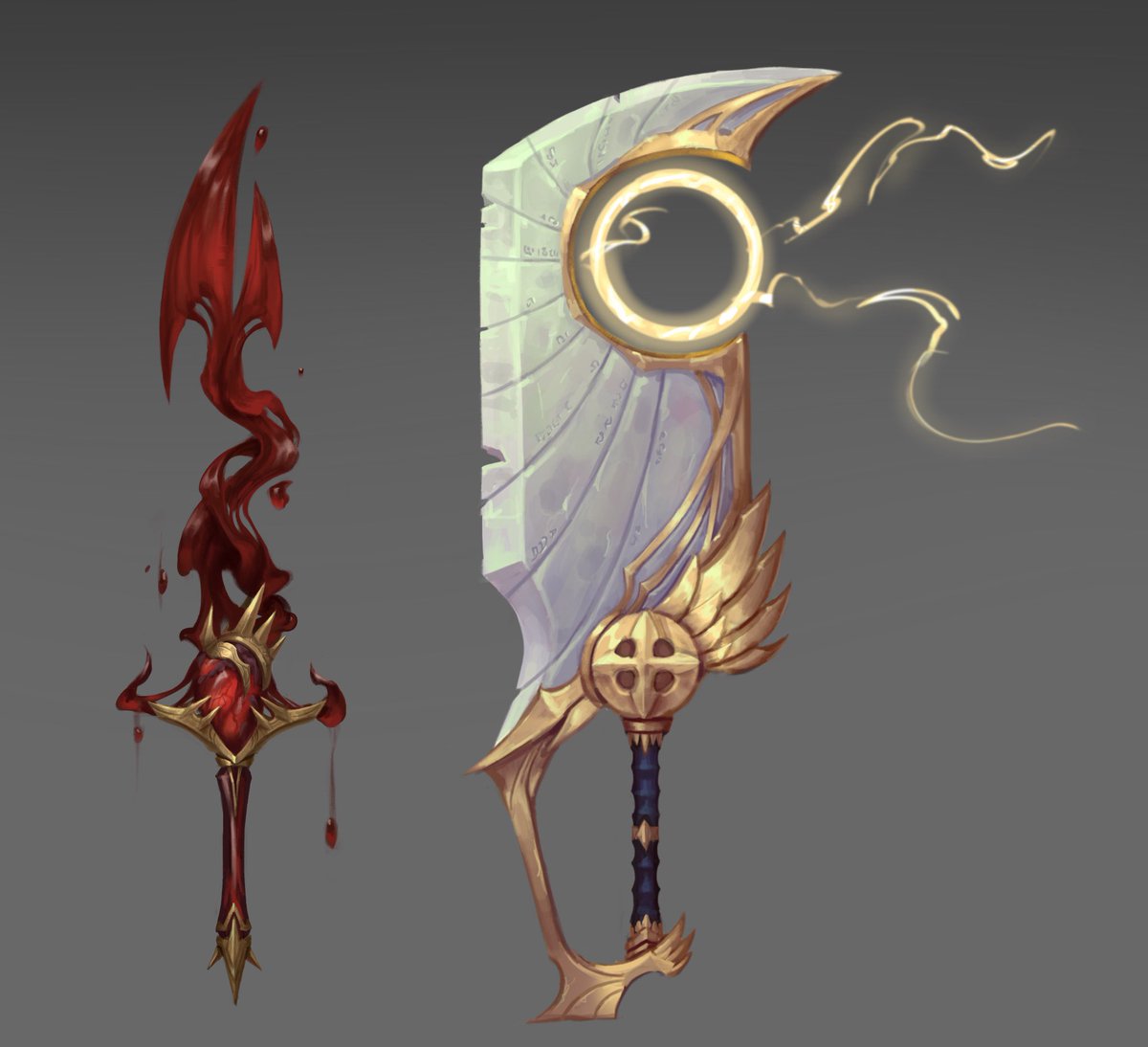 Blood sword and angelic cleaver ! Some
Personal work