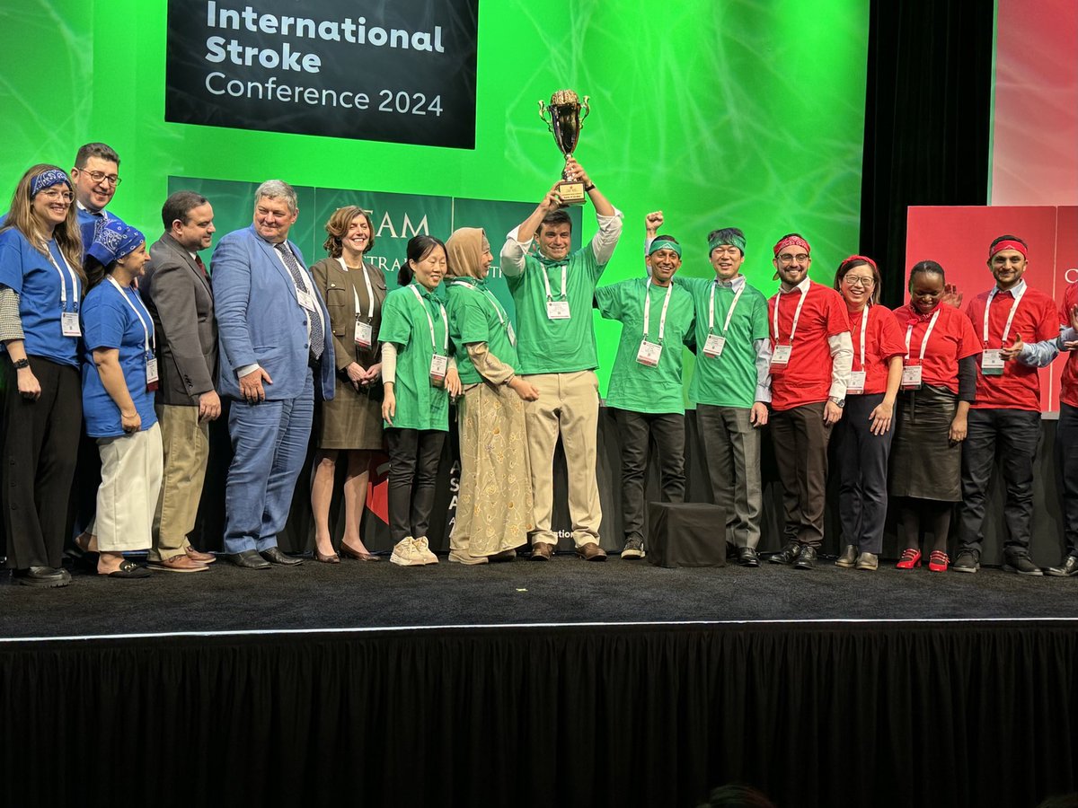 StrokeAus's tweet image. #isc24 Game of Strokes… team Asia/Australia/South America are the winners (again!). Congratulations!!