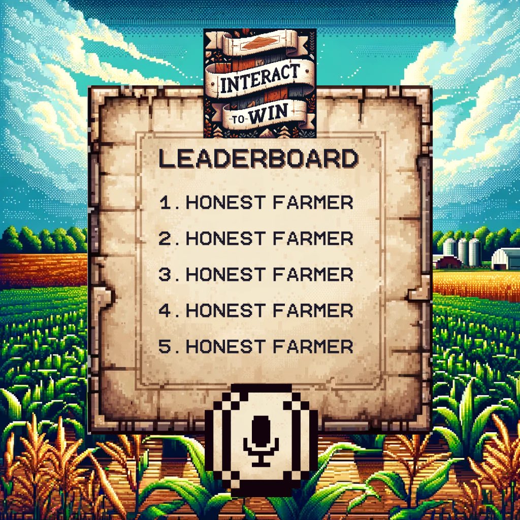 PBNstreams's tweet image. Introducing the Interact2Win leader board🏆📸

We will be rewarding our honest + hardworking $MEME Farmers EVERY SINGLE WEEK.🤩

The $MEME Farmer LEGENDS that interact the most (like, RT, comment) on posts will battle it out each week. 

INTERACT2WIN! 🏆📣