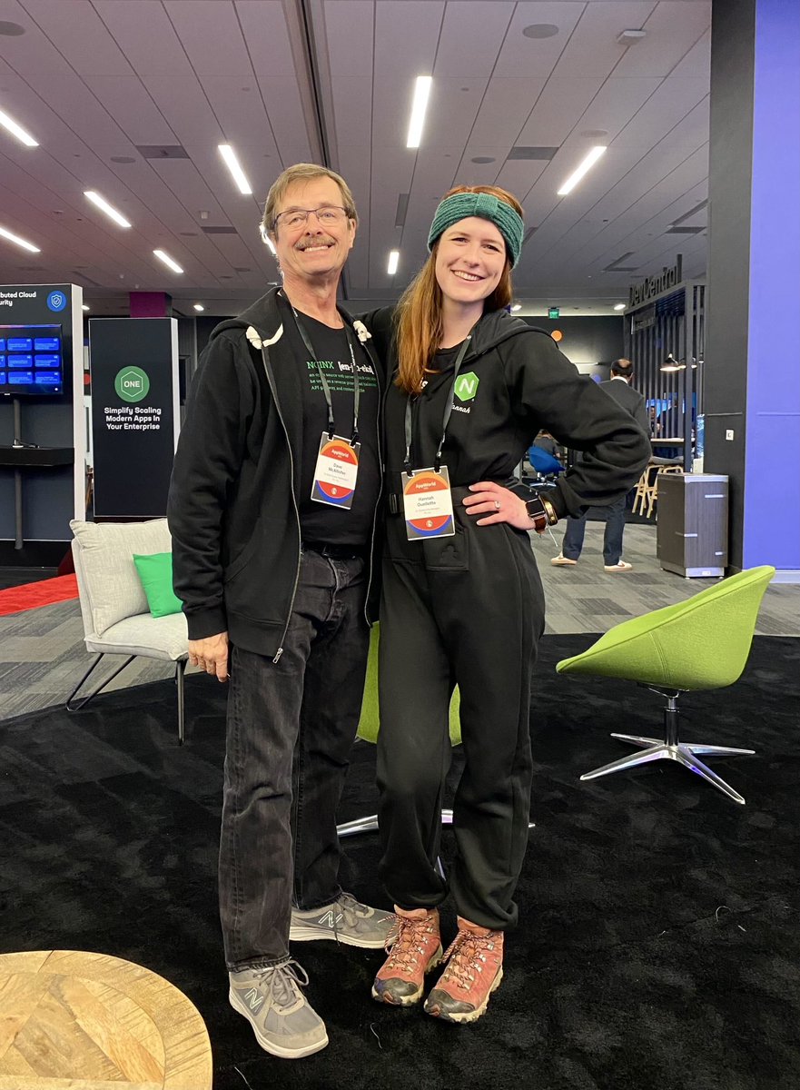 palindromeotter's tweet image. That’s a wrap for the NGINX Community team at #AppWorld2024! We had a blast with the @nginxorg community lounge with many highlights: discussing open source, kicking back with attendees, and games &amp;amp; giveaways. Thanks to everyone who came by 💚