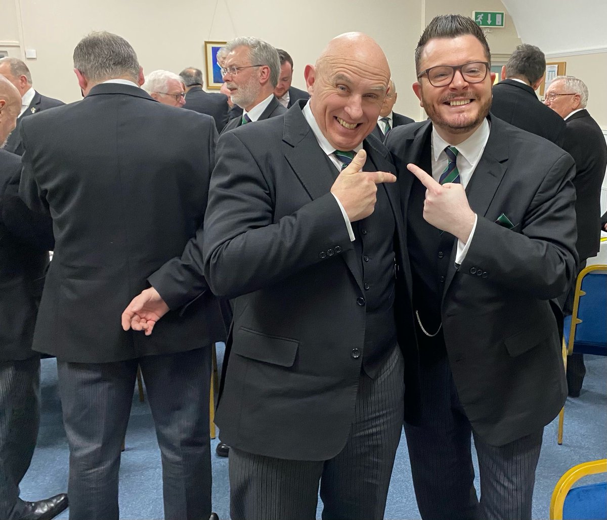 What a fantastic evening at Abbott Litchfield Lodge No: 3308 watching a dear friend W.Bro Julian Ridgers receive his 50 year certificate from the PGM. Watched on by a large number of senior members of the Province. A great evening for a great Freemason.