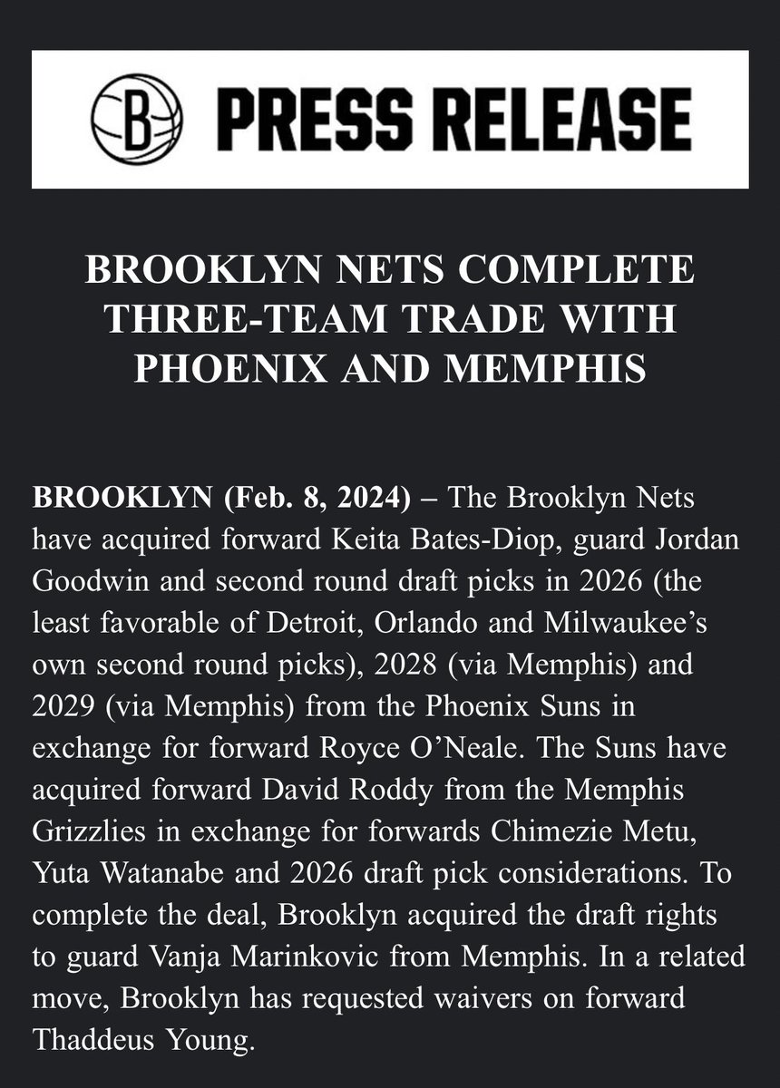 Nets waive Jordan Goodwin | HoopsHype