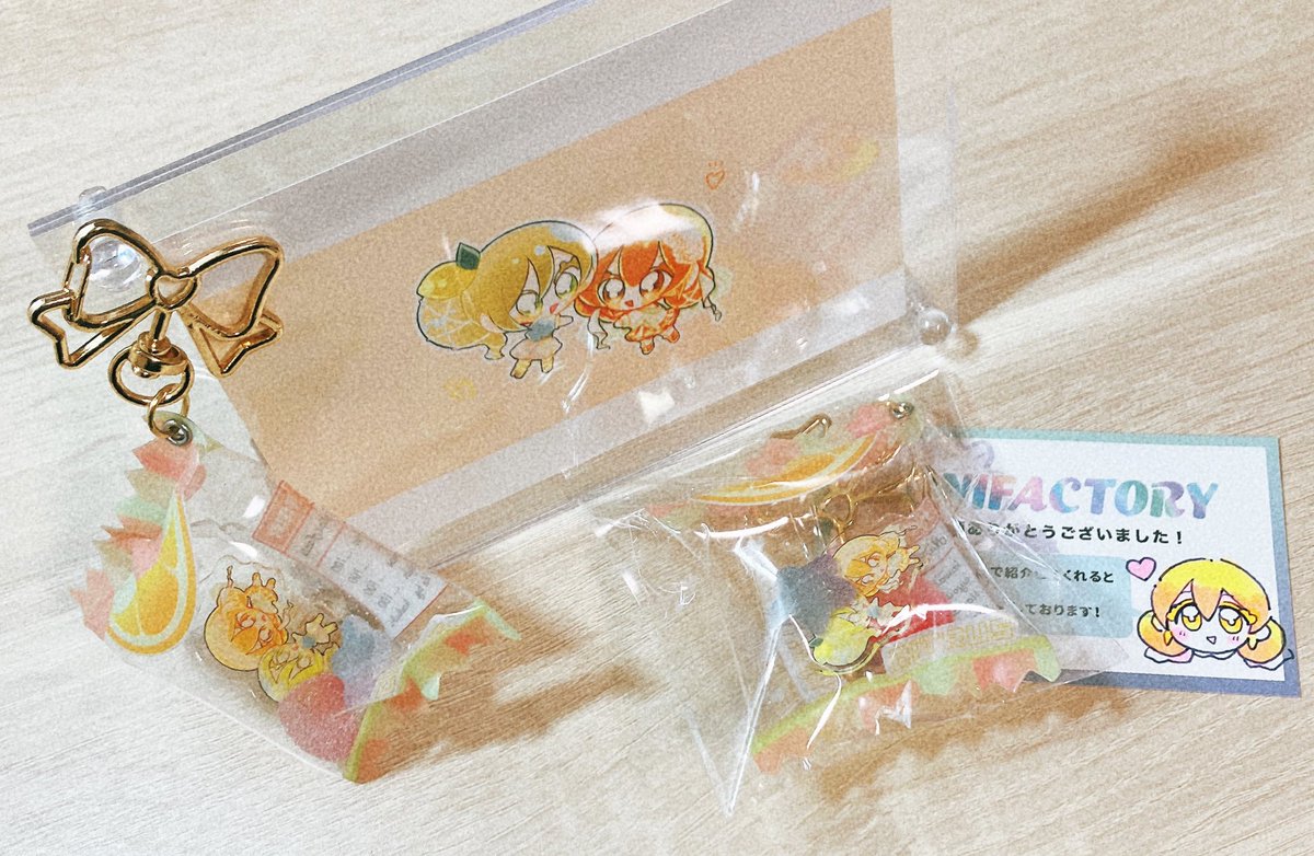 lore_draw's tweet photo. 制作はUNIFACTORYさん🍬
ありがとうございます！
オレンジちゃん描いていただいてうれし〜🍊💓
今回の展示に置いているので是非実物を見にきてください！ https://t.co/LOGn87OM7a