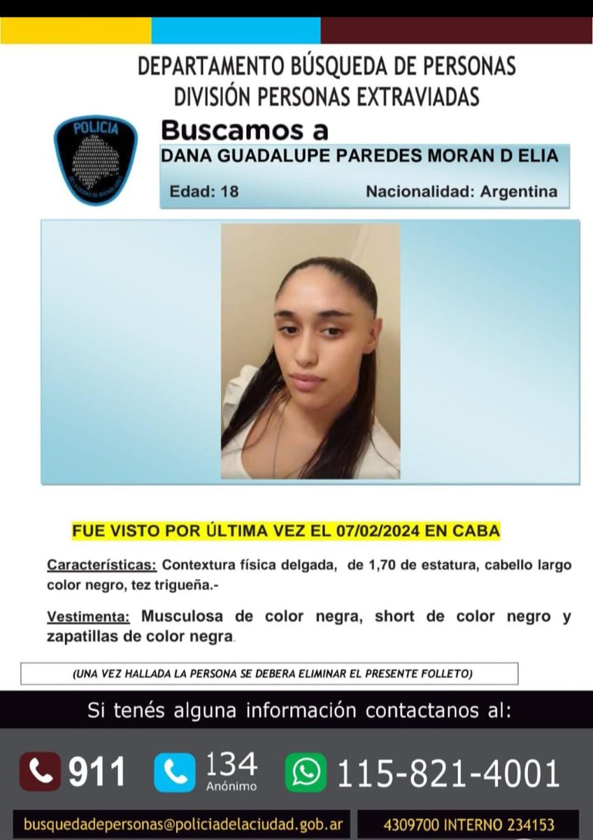 Mercurio4932's tweet photo. 🔴 ATENCIÓN POR FAVOR‼️

Hagamos circular esto. RT. Gracias 👇

 Si la ven comuníquense a estos números, los padres están desesperados. Dana es de la iglesia Jesús Sacramentado (av. Corrientes y Yatay) y tiene un leve retraso madurativo. https://t.co/ufXyUUcKgE