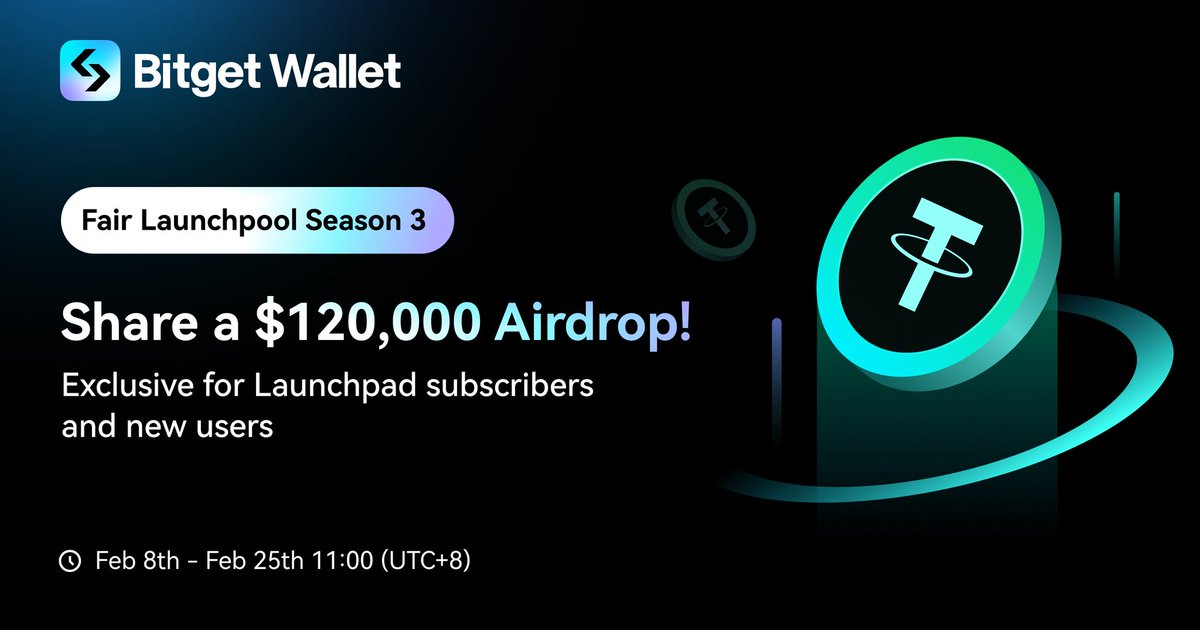 🌠 Guess what? <a href="/BitgetWallet/">Bitget Wallet 🩵</a>'s last season handed out prizes between $40 and $130 to each participant!  

🎉 New airdrop alert! Dive into <a href="/BitgetWallet/">Bitget Wallet 🩵</a>'s  $120,000 Fair #Launchpool Season 3rd Airdrop – I'm on board, and you should be too! It's an unmissable event!