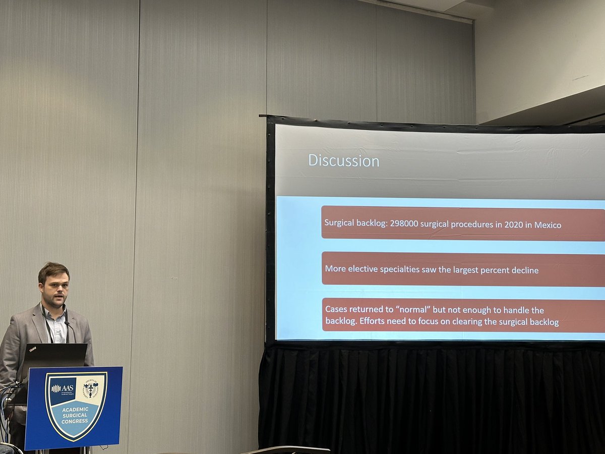 @WurdemanTaylor gave not just a #presentation but also a masterclass in #statistics 📊 #ASC2024 Enlightening us on the enduring impacts of COVID, highlighting pressing issues we must address ‼️ 📍How can we mitigate backlogs & proactively prepare for the future? 💡