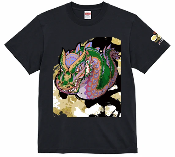 いまこんなデザインで中華街ドラゴンTシャツ作ろうと思ってるんですが欲しい人いますかね?作るなら一緒に作っちゃうので4000円で欲しい場合はDMください_(:3」∠)_ 