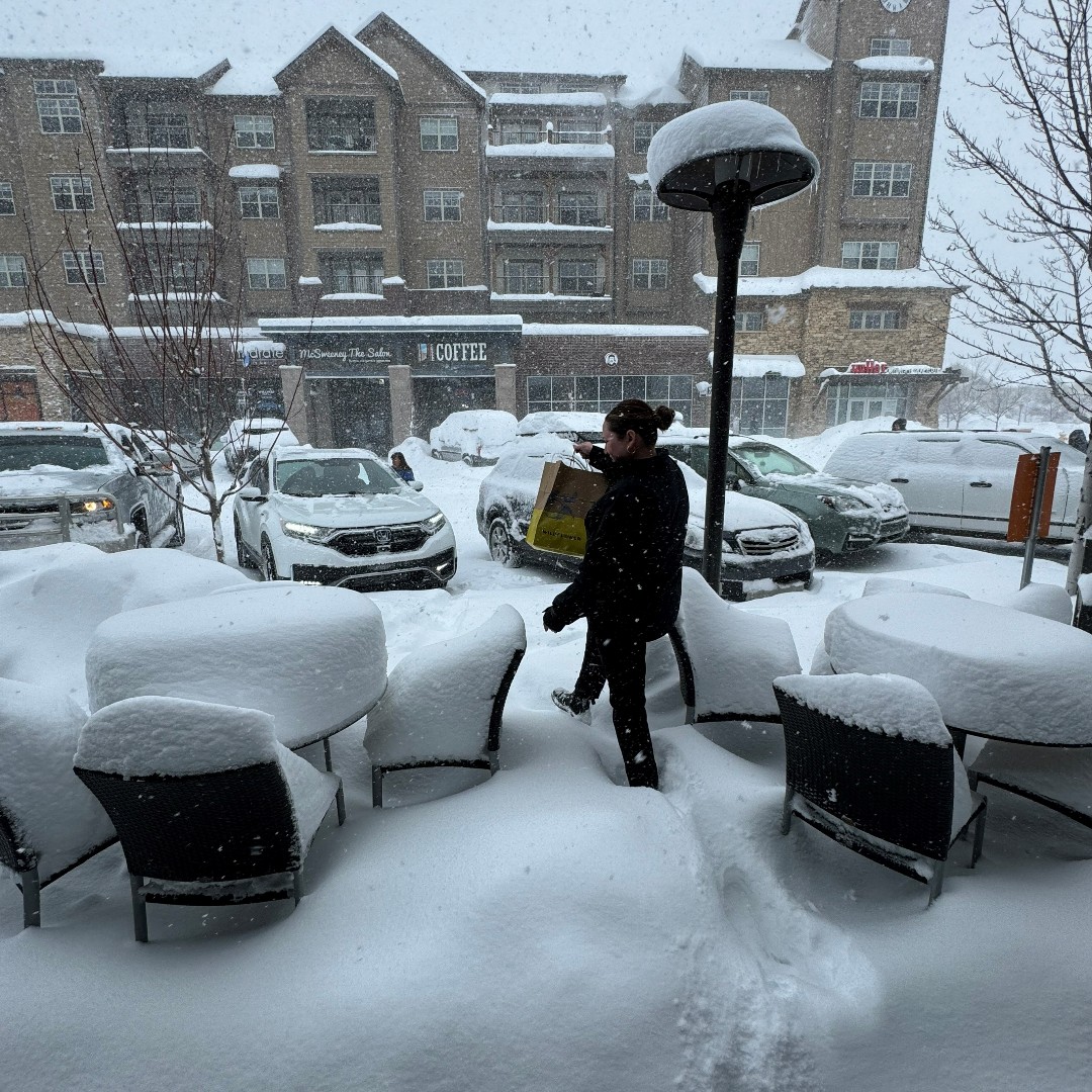 WildflowerBread's tweet image. Wildflower Flagstaff - CLOSED for the rest of today, 02/08.❄️

Here are some pictures of the winter wonderland at Wildflower Flagstaff!⛄

Hours will proceed as normal tomorrow (8AM-8PM). We will see you tomorrow for a warm bowl of soup! 😋🏔️