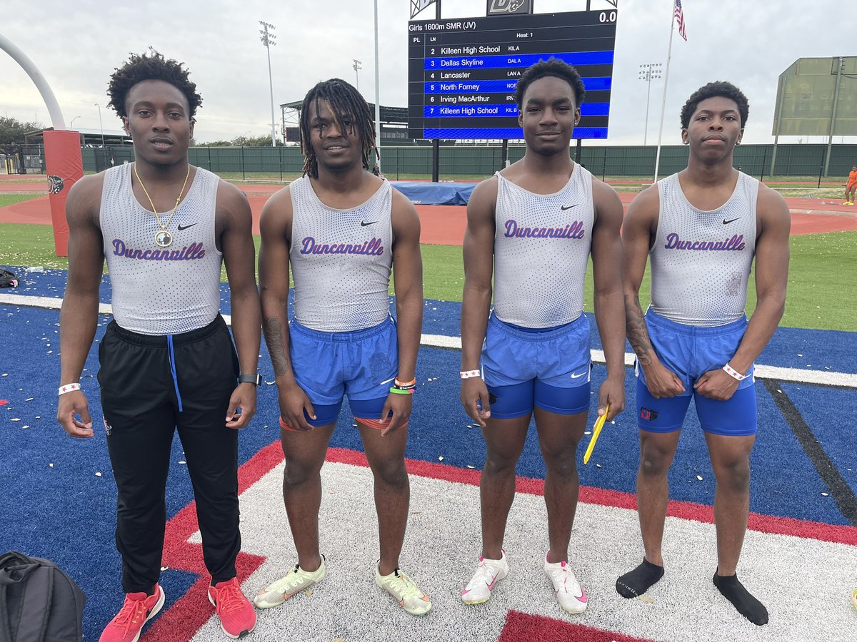 🥉4X400m relay Varsity B 
⏱️: 41:97 
<a href="/eli4oe6ixx/">Elijah Beal</a> 
#DuncanvilleFAST #THISYEAR #COC