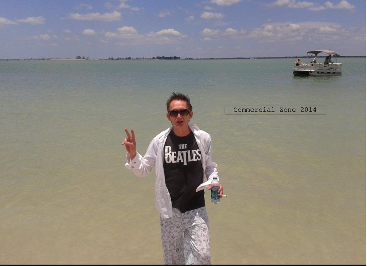 Keith relaxing in Florida between Metal Box in Dub Shows. June 2012 & beginning work on I was a teenage guitarist/Commercial Zone 2014
#KeithLevene #PostPunk