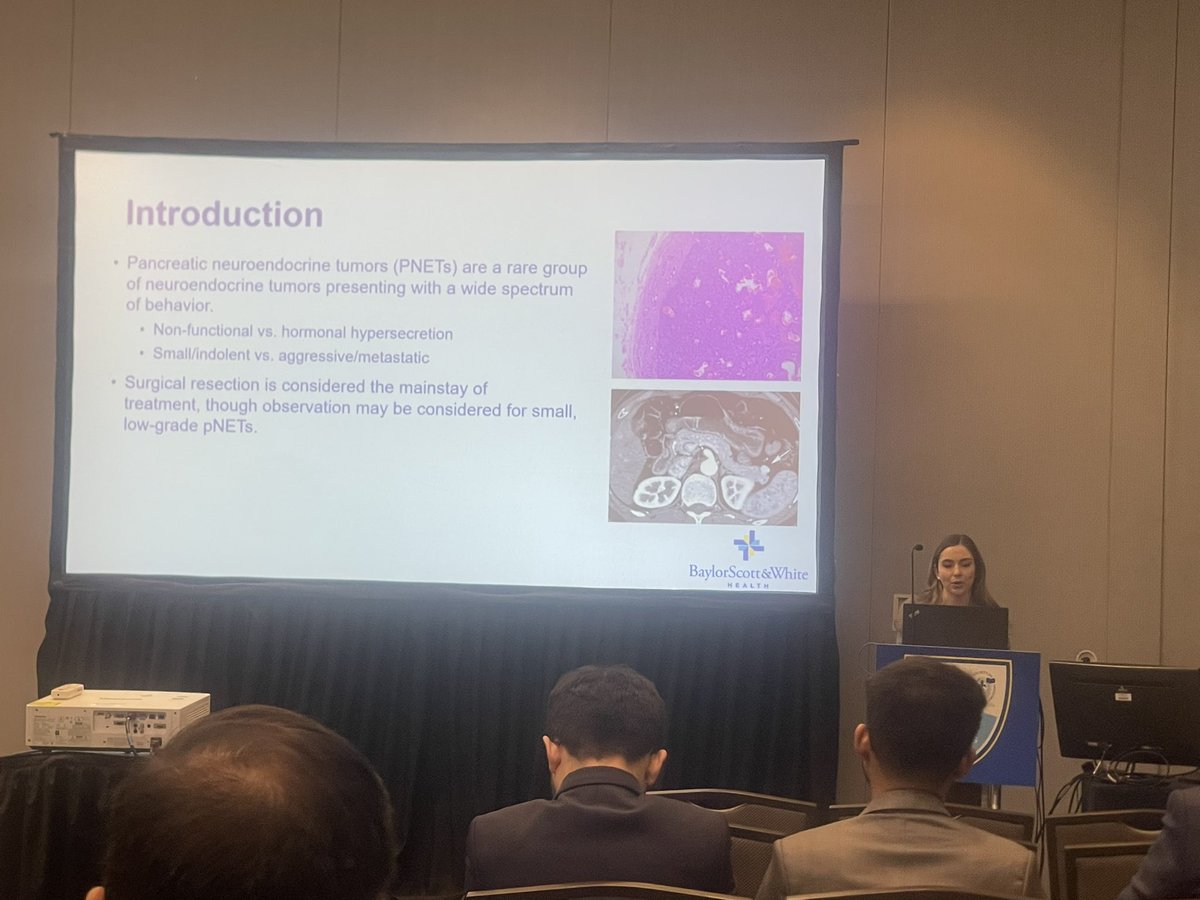 Catherine Davis, MD (@cdavismd) on Twitter photo Another great <a href="/bswhealth/">Baylor Scott & White Health</a> presentation by PGY-3 Dr. Caroline Breit at #ASC2024 on pancreatic neuroendocrine tumors. Congratulations! Another great <a href="/bswhealth/">Baylor Scott & White Health</a> presentation by PGY-3 Dr. Caroline Breit at #ASC2024 on pancreatic neuroendocrine tumors. Congratulations!