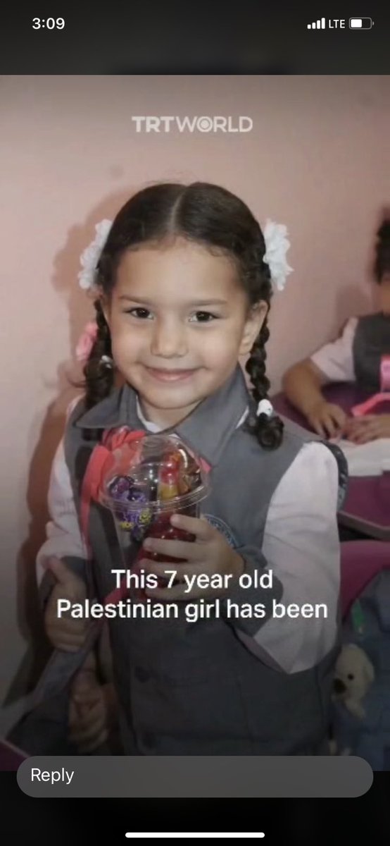 ammrye's tweet photo. #whereIsHind
Where is Hind? This Palestinian 7yo girl has disappeared since 1/29 ..she was trapped in a car with her family who were all killed by Israeli sniper.. she called for help from a cell phone and was never found wither her or the team that went to help her.. https://t.co/Z5Q7OqJJTJ
