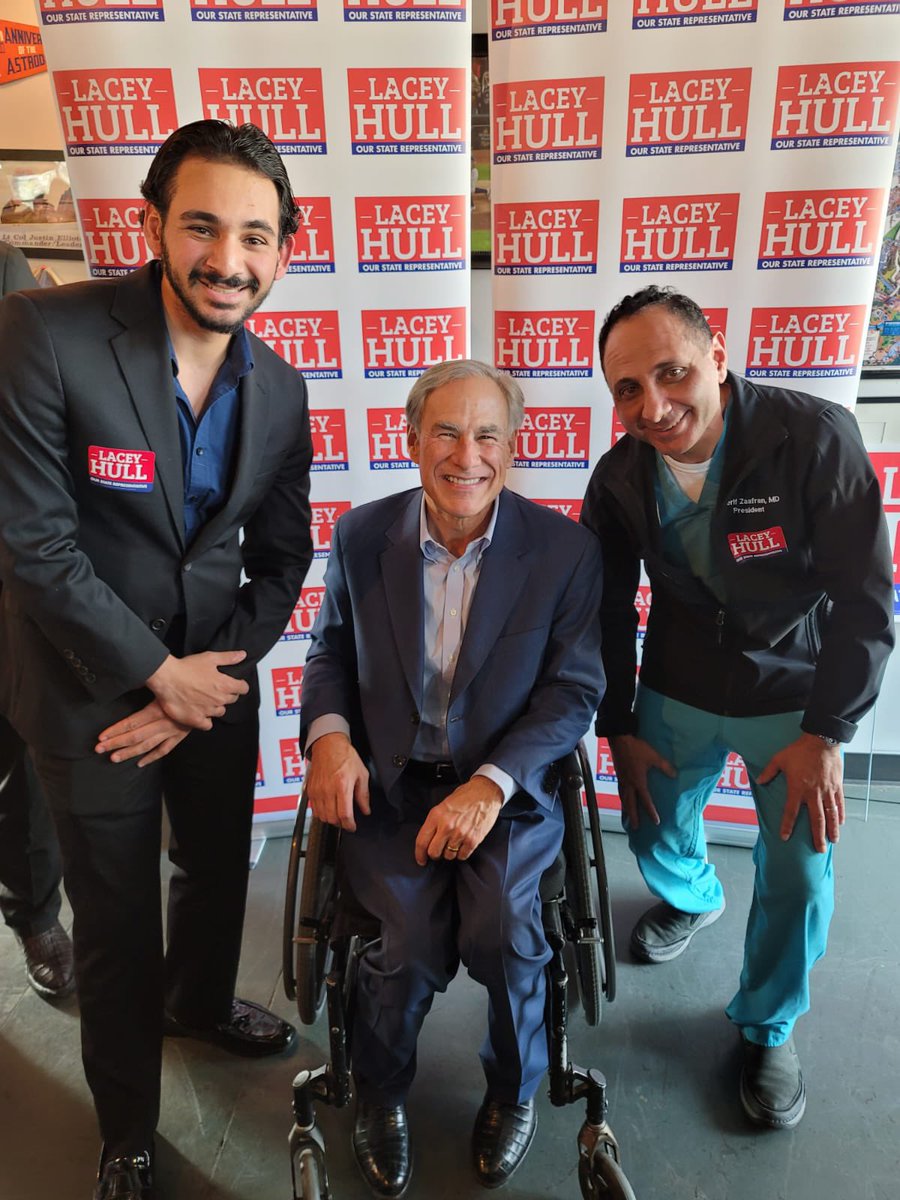 TSAPAC (@tsapac) on Twitter photo TSAPAC member <a href="/szaafran/">Sherif Zaafran, MD</a> supporting <a href="/LaceyHullTx/">Lacey Hull</a> and <a href="/GregAbbott_TX/">Greg Abbott</a> last week in Houston. Thank you Rep. Hull and Governor Abbott for your support for physician-led anesthesia care! TSAPAC member <a href="/szaafran/">Sherif Zaafran, MD</a> supporting <a href="/LaceyHullTx/">Lacey Hull</a> and <a href="/GregAbbott_TX/">Greg Abbott</a> last week in Houston. Thank you Rep. Hull and Governor Abbott for your support for physician-led anesthesia care!