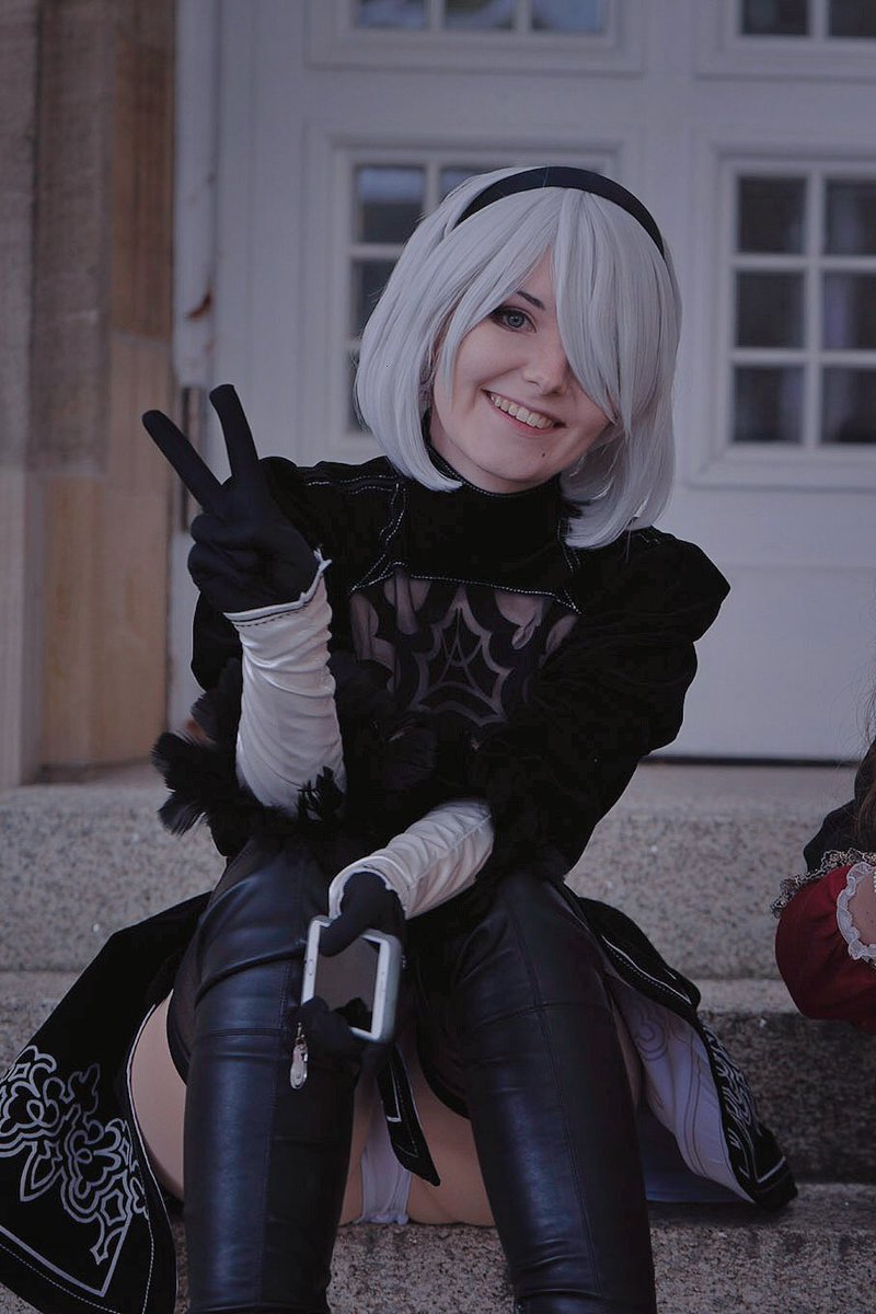 KasumiCos's tweet photo. 2B 🤍

It feels like it’s been decades since we took these pictures 🤔🫣 So here’s finally the result! 😂

|2B &amp; edit - me
|photographer - @drastomorth 
|cosplay - @dokidokicos , adjustments by me

{🏷️ #2B #2bcosplay #nierautomata #niercosplay #nierautomata2bcosplay #gamecosplay} https://t.co/3xH5CQltSU