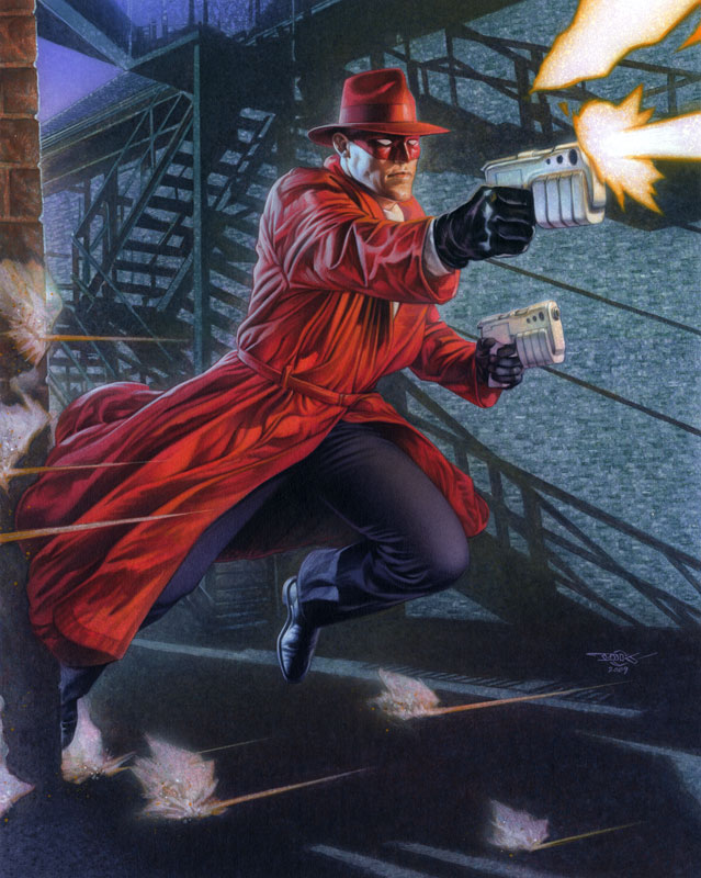MysteryFREQ's tweet photo. Crimson Avenger, the hero in Detective Comics before The #Batman showed up.
#dc #ComicArt #pulp #pulphero #comics https://t.co/wKCc7S5fGX