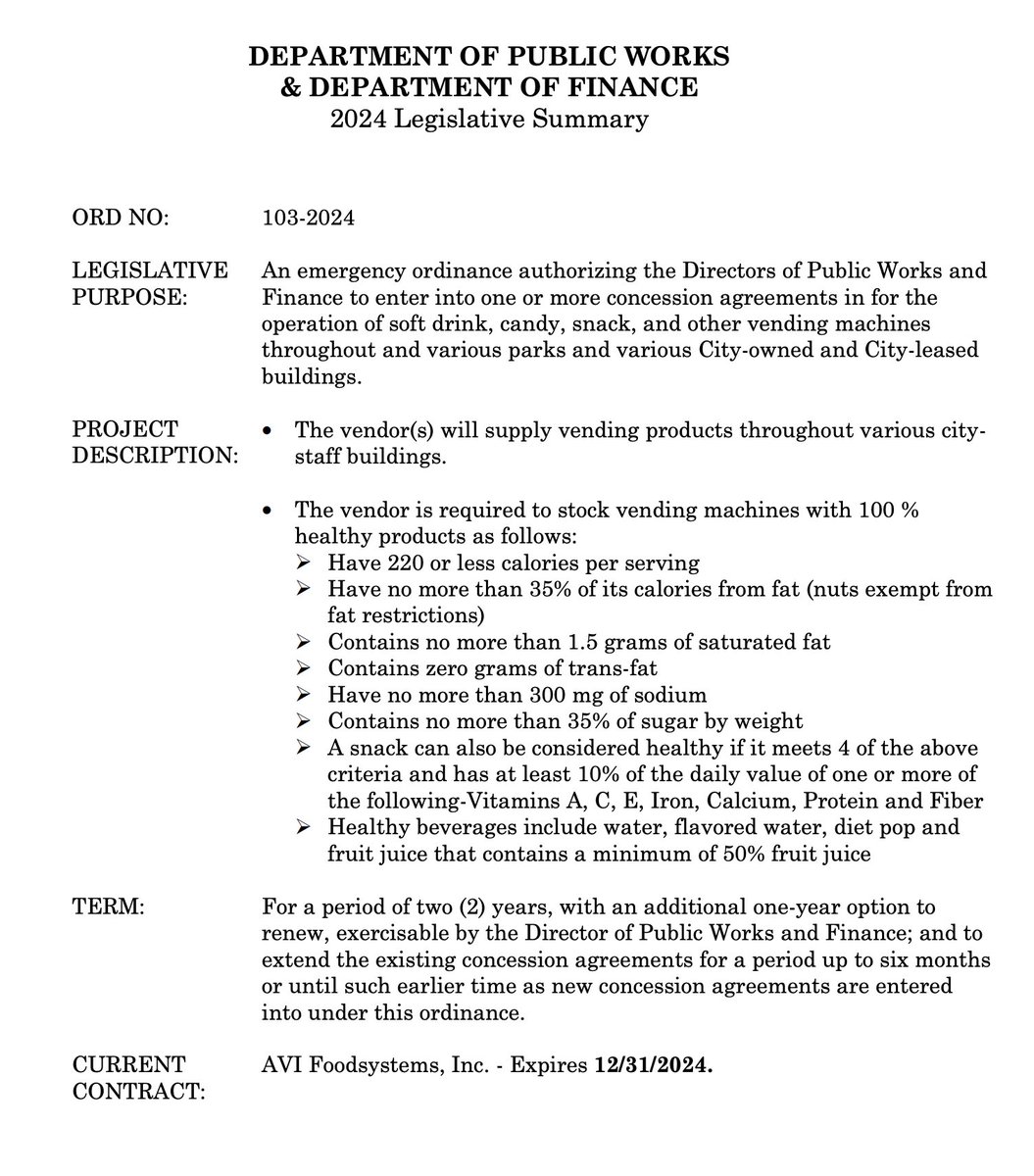 NickCastele's tweet photo. Very important City Hall vending machine legislation getting a hearing on Monday. (What the people really want is a way to get coffee in the building when the cafeteria is closed and finance committee starts to drag on.) https://t.co/pDXTexkar7