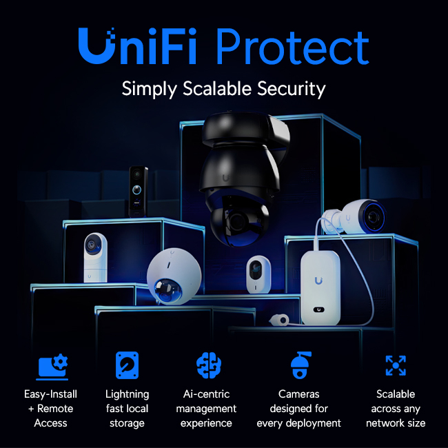 Unlock the power of smart security with UniFi Protect! 🌐📹 Monitor your world, protect your space. Experience the future of surveillance. #UniFi #SmartSecurity #Protection