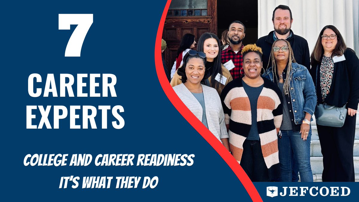 JEFCOCareerTech's tweet image. Our career coaches work hard to make sure students have access to opportunities to prepare them for success! @JEFCOED