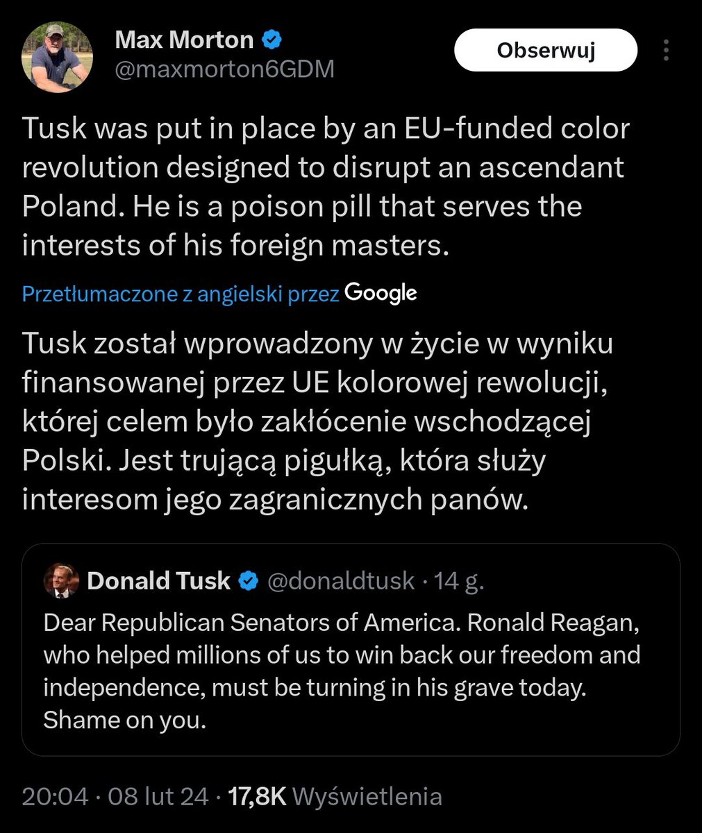 Lukasz_Bonzel's tweet image. Były agent CIA wie o Polsce więcej, niż widzowie TVNu 🤷