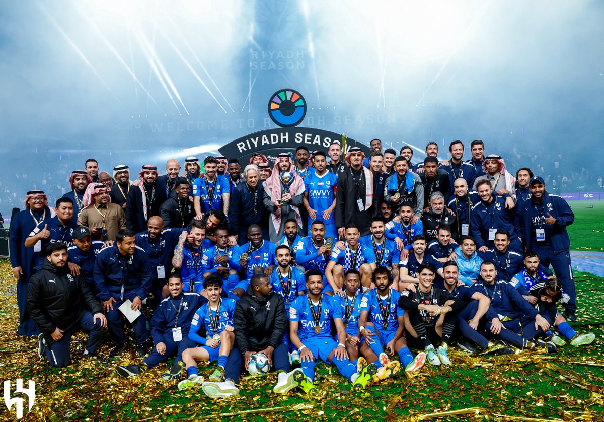 Alhilal_FC's tweet photo. نزالـة #المملكة_أرينا.. ذهـب 🏆💙 https://t.co/AhJqOJdStr