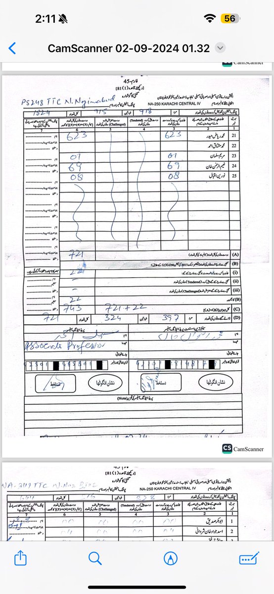 imran_sidra's tweet photo. Results of NA-250
North Naziimabad, Karachi 

PTI candidate @MRIAZPTI winning with big lead from Jamat e Islaami &amp; MQM.

PTI: 623
JI: 69

#karachiElections2024 #Form45 https://t.co/PaTNFsWt4o