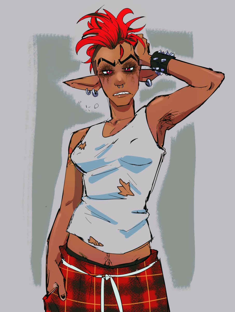 almguav's tweet photo. Barbs the type of girl to wake up at 2pm (dreamy sigh) #trollsfanart https://t.co/RiteqZluiY