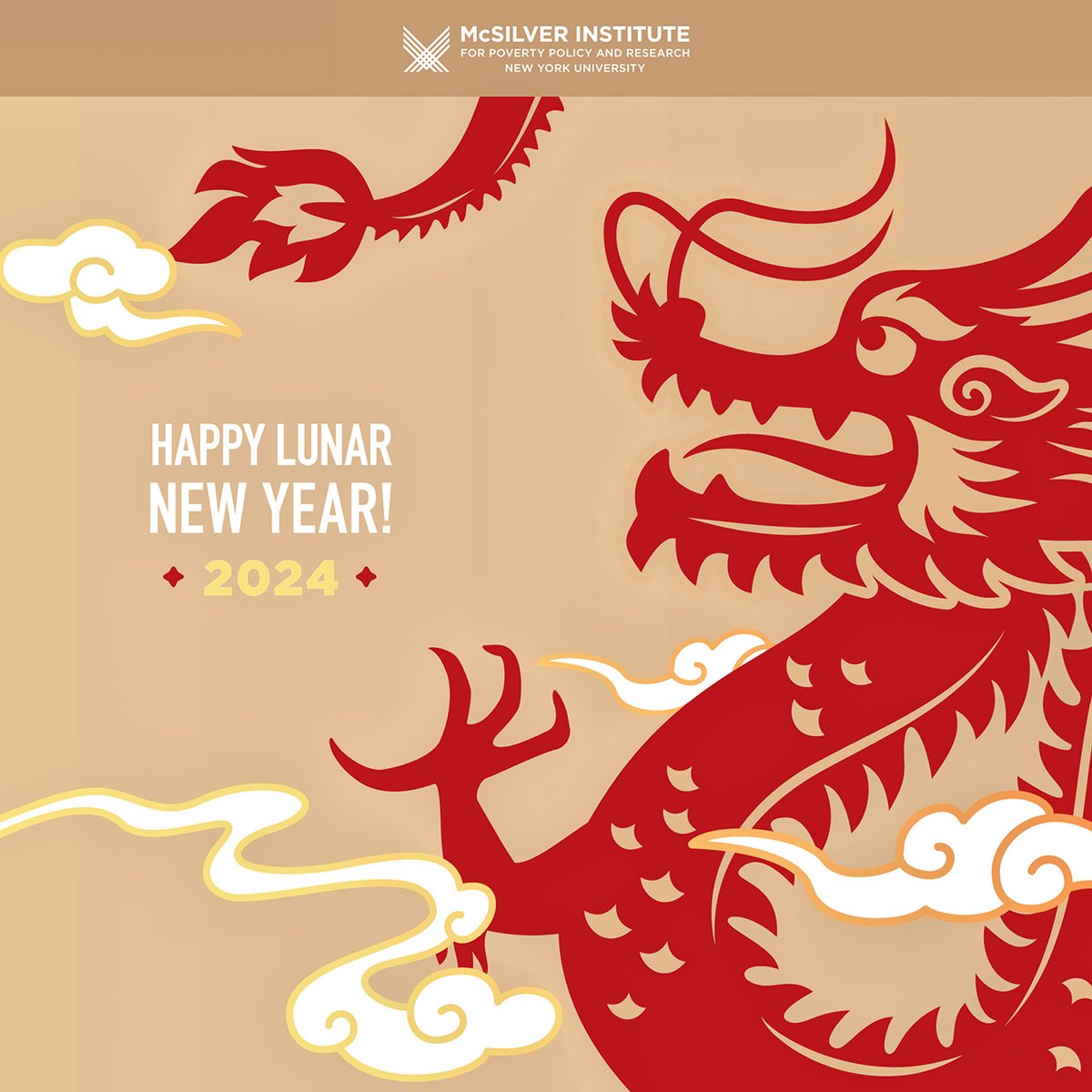 The McSilver Institute wishes a joyful #YearoftheDragon to everyone celebrating the next year of good fortune!