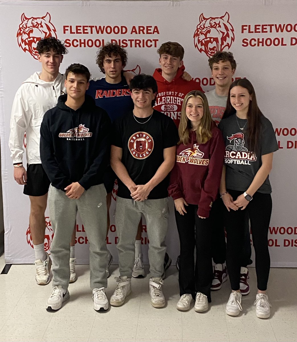 Congratulations to our Senior athletes who signed their National Letter of Intent today! #FASDProud