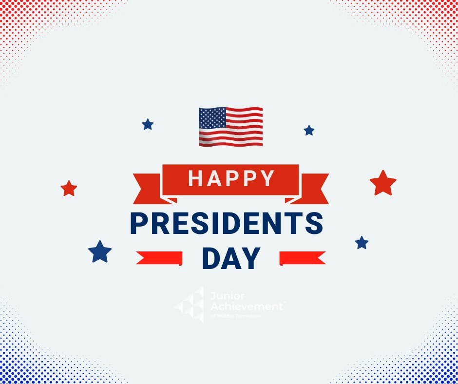 Happy Presidents Day! ✨ At Junior Achievement of Middle Tennessee, we honor past leaders and inspire future ones. We aim to empower young minds to dream big and lead with impact! #PresidentsDay #JAofMidTN