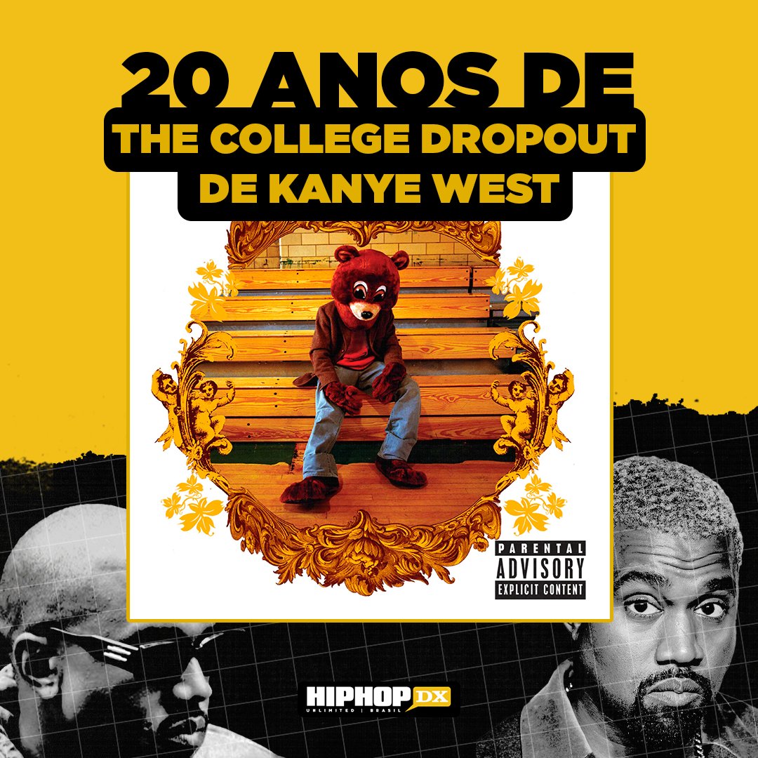 20 ANOS DE COLLEGE DROPOUT!

O clássico disco de Kanye West completa duas décadas. Comenta aí qual a sua música favorita!