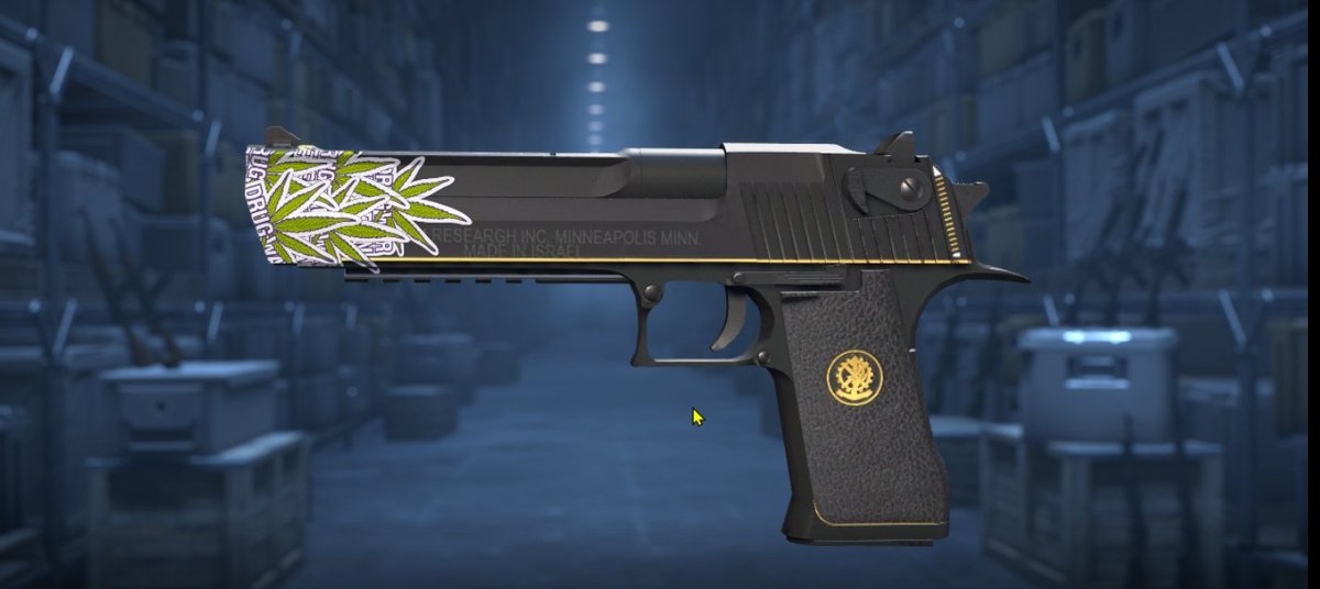 Terbje's tweet photo. @DonHaci Desert Eagle | Blaze it https://t.co/dNHe00ekbI