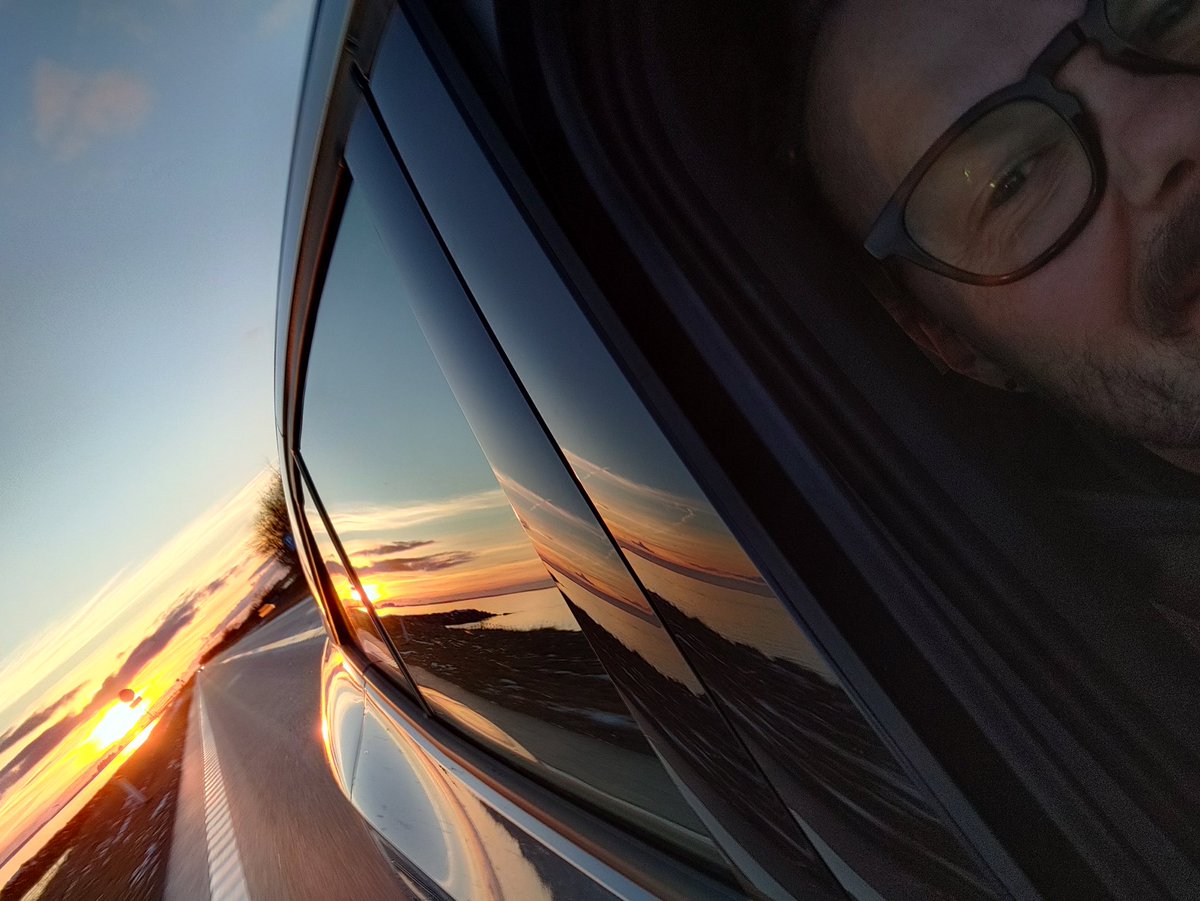 Awesome sunset in Denmark