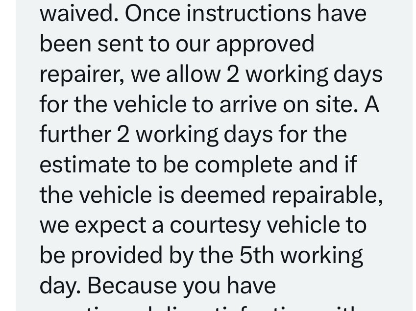 RichardKeep3's tweet photo. @AdmiralUK @AdmiralLife, struggling to understand that if you have SLA’s why are they not https://t.co/TTzvVTaO7j the mean time my son has no car and he walking to work at 04:00 for 05:00 start… it’s really disappointing…. https://t.co/48wyVDu2ma