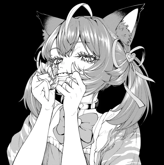 お肉の国のお姫様 #karunyart 
