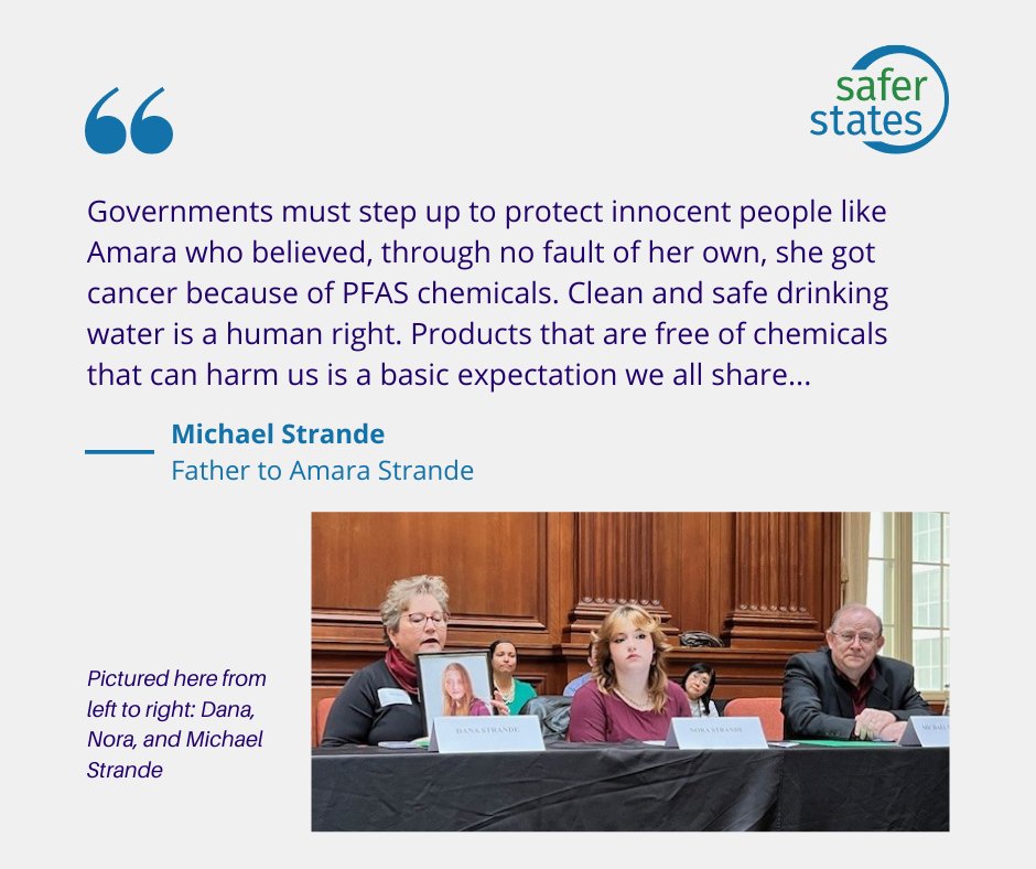 saferstates's tweet photo. Firefighters 👩🏼🚒, farmers 👩🏽🌾, and families 👨👩👧👦 are calling for #SaferSolutions to tackle threats from toxic #PFAS "forever chemicals".
This year, we anticipate at least 35 states will consider policies to address the PFAS crisis.
Read more here: https://t.co/gaFS1vCsRl https://t.co/A3UqGOa3Fr