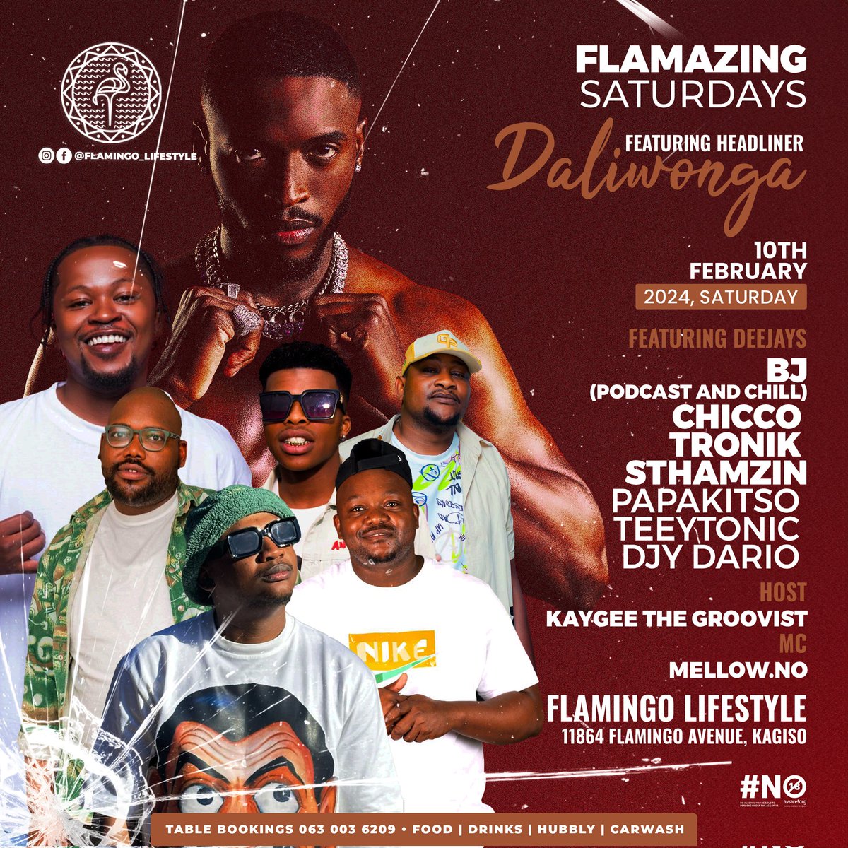 FlamingoEstd's tweet photo. FLAMAZING weekend ahead 🦩🦩🦩🦩🦩🦩 https://t.co/N7hxgS6ath