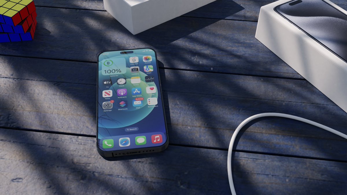 MadeWithBlender's tweet photo. modeled the Iphone 15 pro max in blender 2.79 #blenderrender #blender #gamedev #CGI #games #game #indiedev #blendercommunity #blenerartist #blendernation #nascomsoft https://t.co/uDRoOeu64P